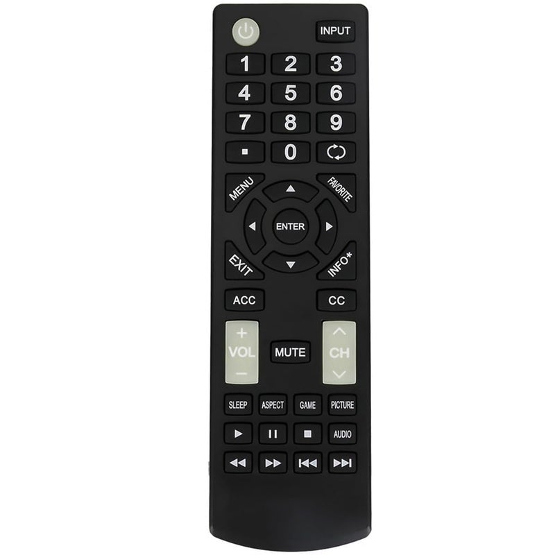 ZdalaMit Replacement Remote Applicable for Insignia TV NS-32D220NA20 NS-43D420NA20 NS-55D420NA20 NS-39D310NA19 NS-19D310NA19 NS-24D310NA19 NS-22D510NA19 NS32D220NA20 NS43D420NA20 NS55D420NA20 NS39D310NA19 - Image 1